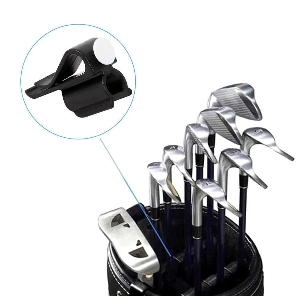 14pcs Golf Clamp Golf Bag Clip Fixed Golf Clubs Buckle Ball Training Aids Sports Game Accessories Swing Trainer Equipment