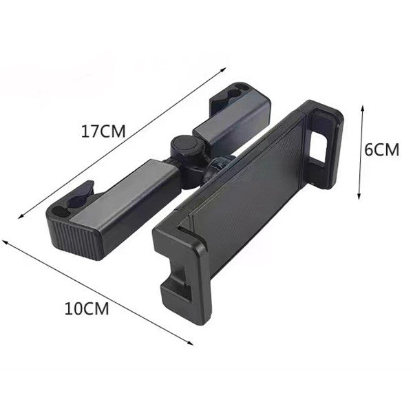 360 Degree Rotating Car Headrest Tablet Mount Holder Portable iPad Stand Auto Rear Seat Pillow Bracket for Travel Road Trip