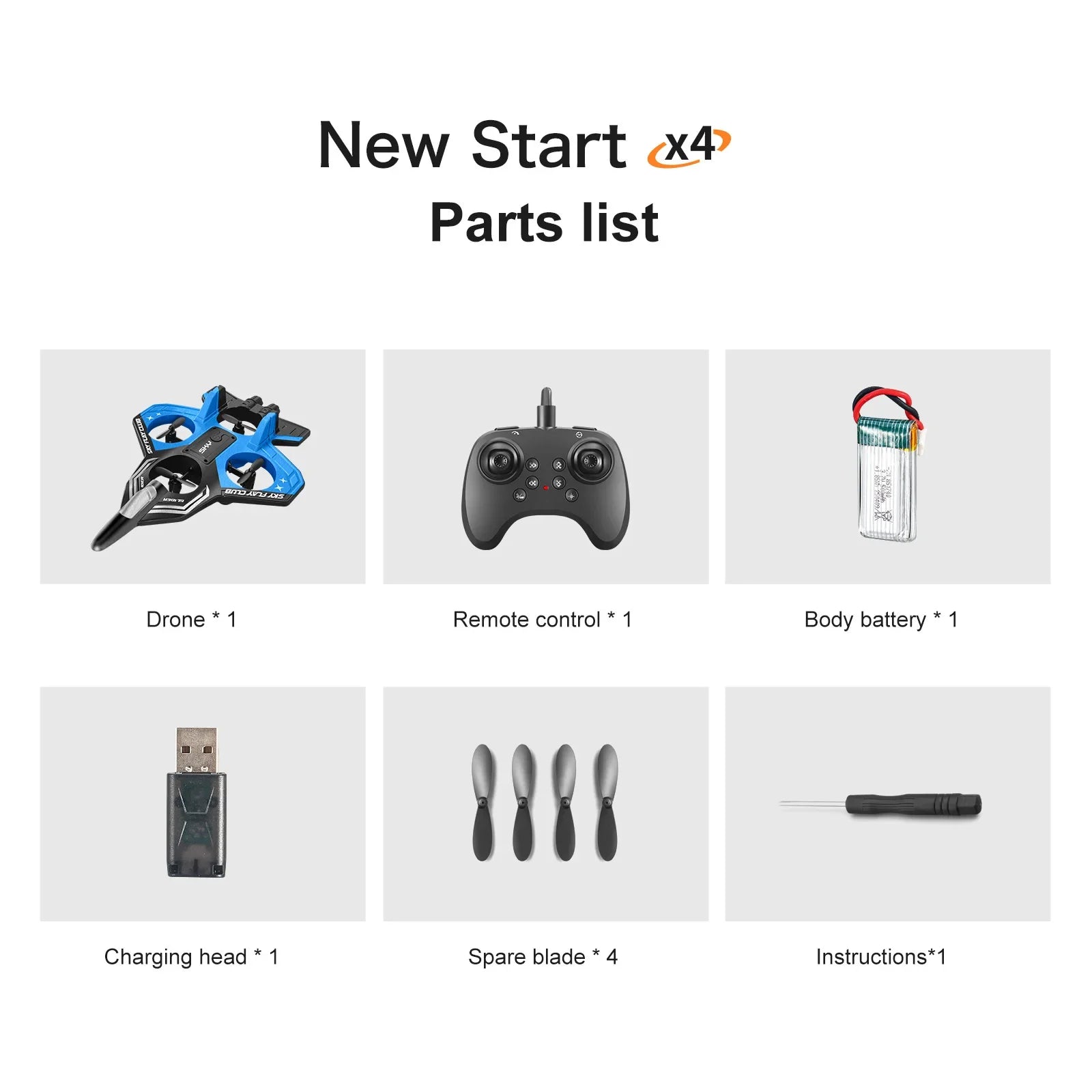 EPP Foam RC Plane with Cool LED Lights | 360° Flip Stunt | One-Key Start | 2.4G 4CH Remote Control | Best Gift for Kids Boys