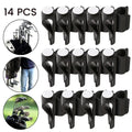 14pcs Golf Clamp Golf Bag Clip Fixed Golf Clubs Buckle Ball Training Aids Sports Game Accessories Swing Trainer Equipment