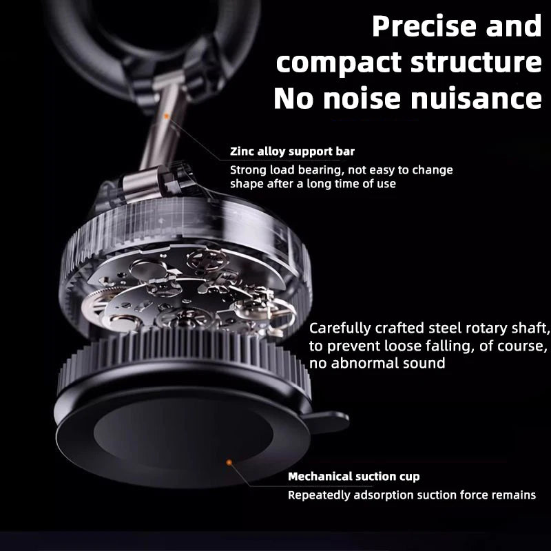 Magnetic Phone Holder｜Three-axis Rotation For Free Adjustment｜A Convenient Choice For Multiple Scenarios.